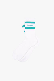 Serif Logo Embroided Socks