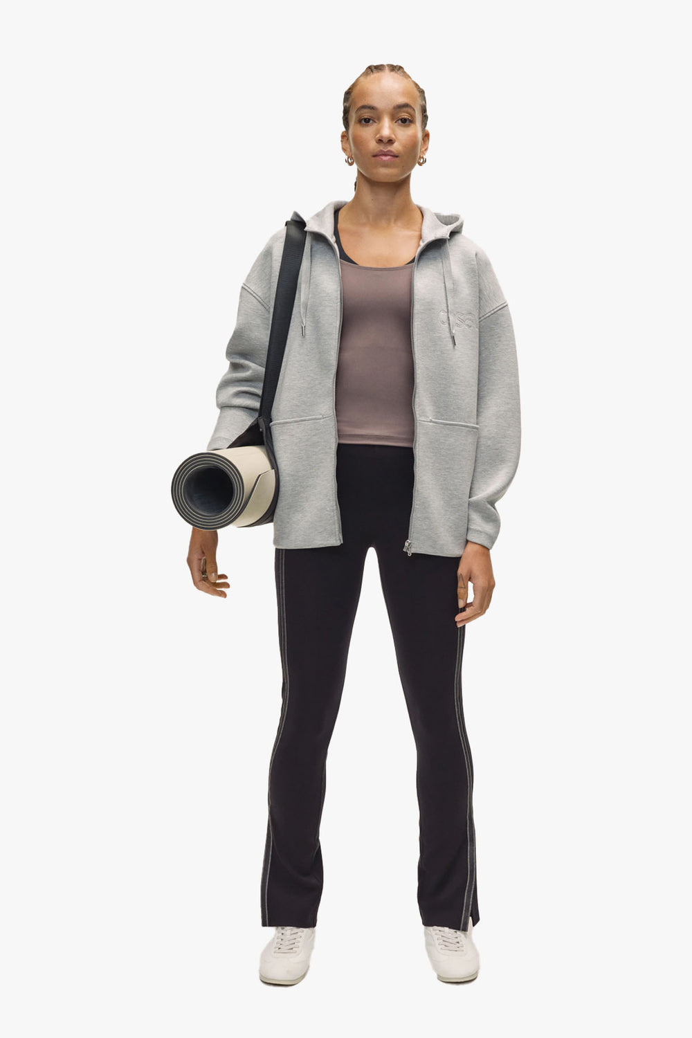 Scuba Billow Zip Hoodie