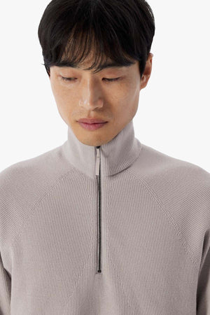 Conic Wool Half Zip