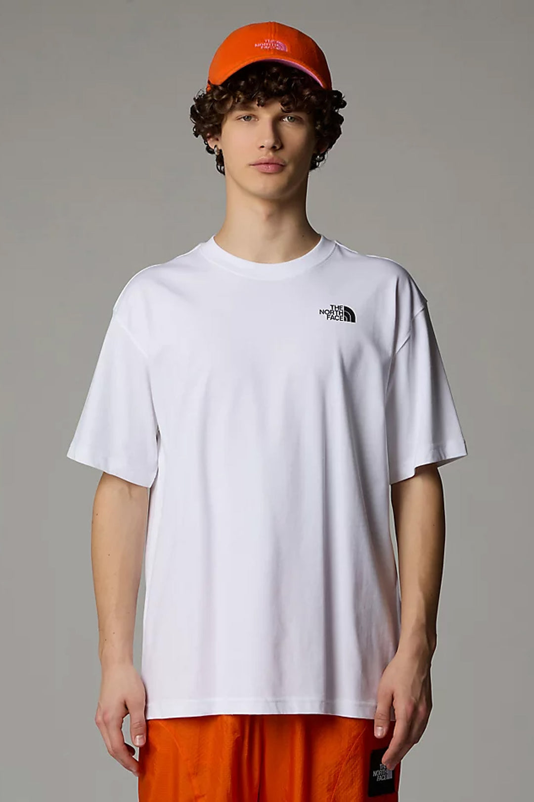 送料込*TNF×インカイロリ*メッセージバックプリント長袖Tシャツ 海外限定 TNF◇Exploring Circle バックプリント 長袖シャツ