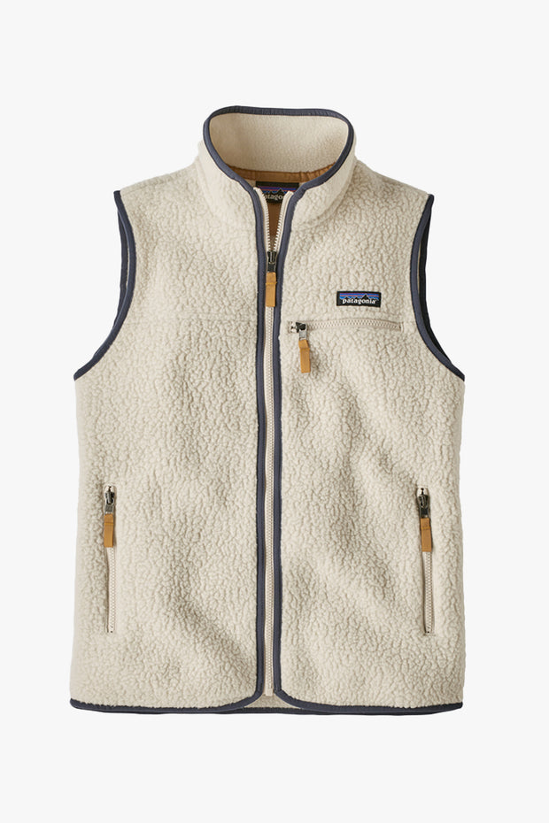 Women's Retro Pile Fleece Vest