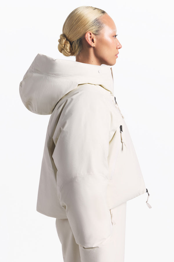 TNF X SKIMS W CROP INSULATED JACKET