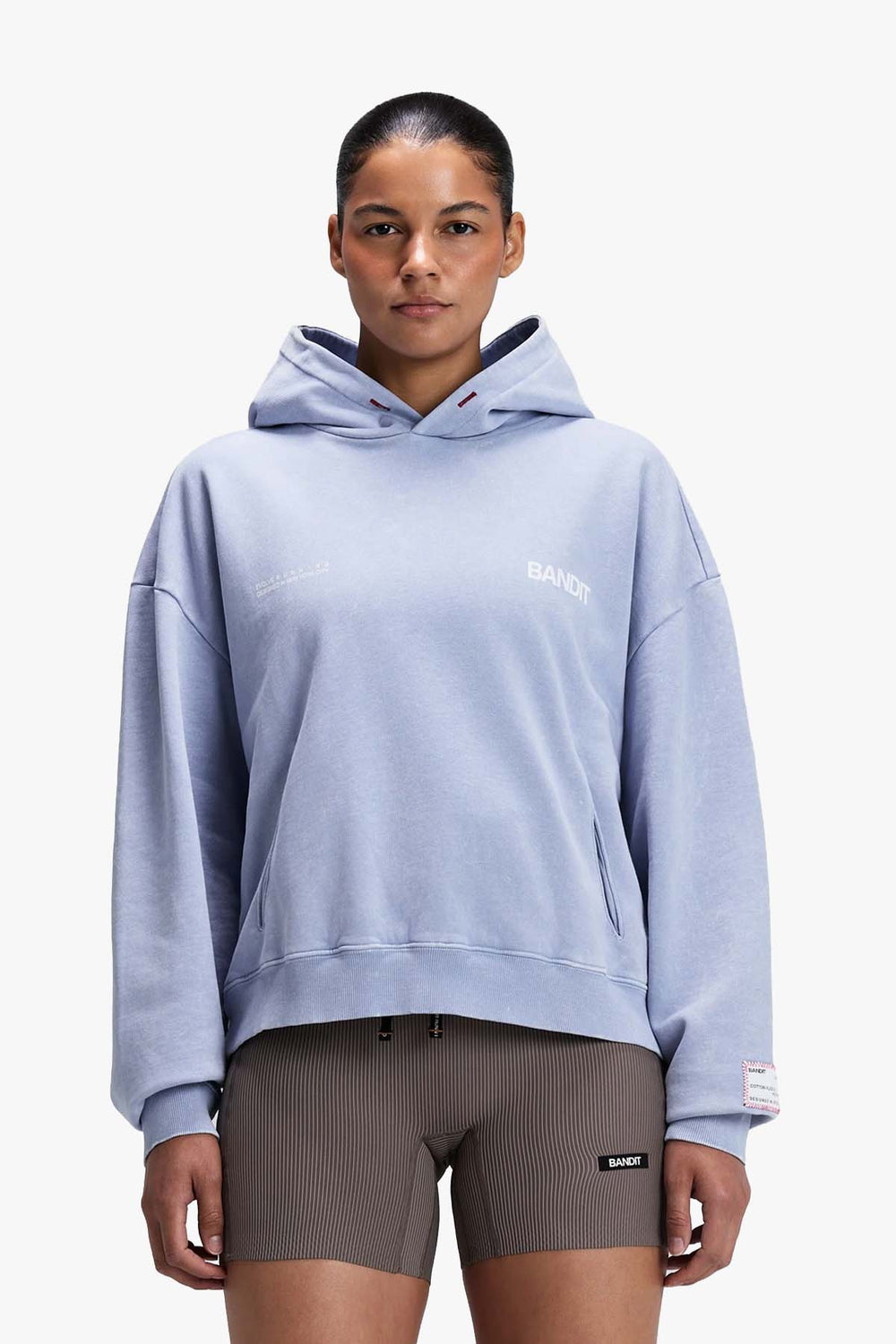 CHROMA WASH CROPPED HOODIE