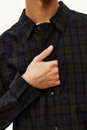 Off-Race Seersucker Shirt Unisex