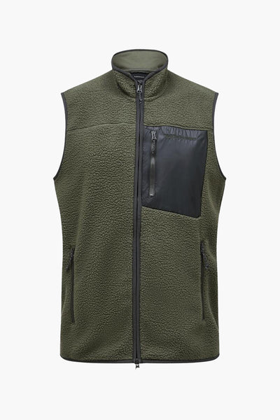 Men's Pile Vest