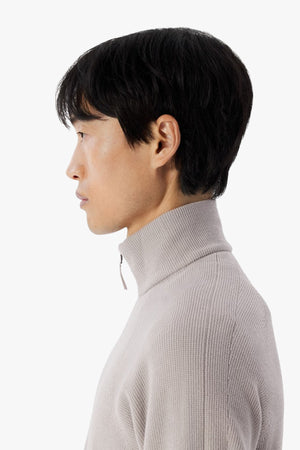 Conic Wool Half Zip