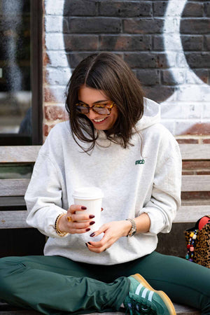 Grey Signature Hoodie