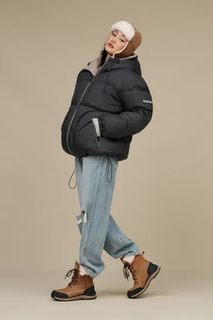 Women's Stitched Sheepskin Boots