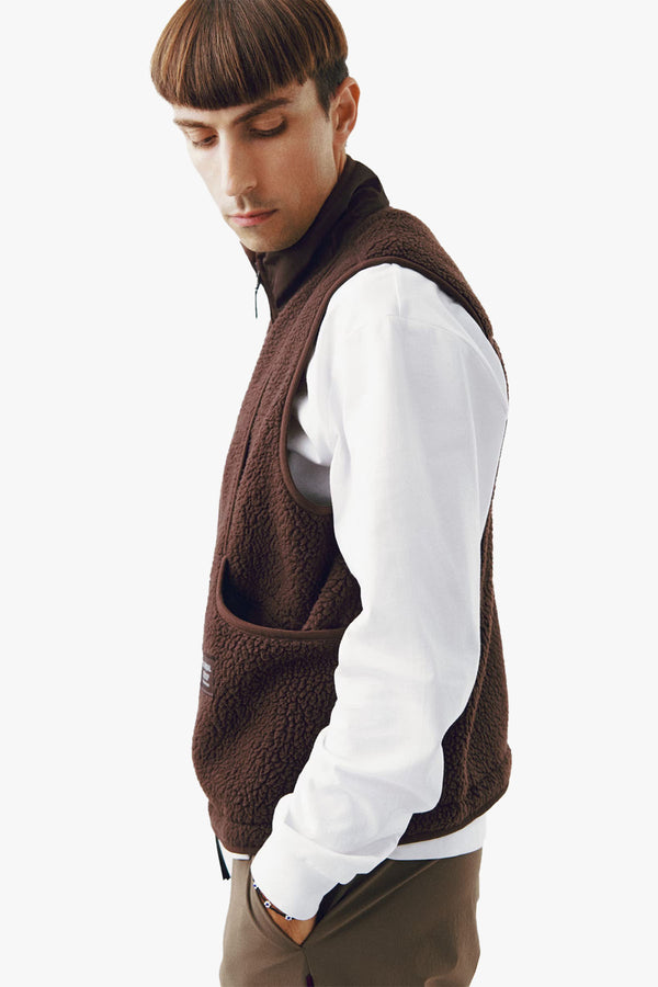 Off-Race Pile Fleece Vest