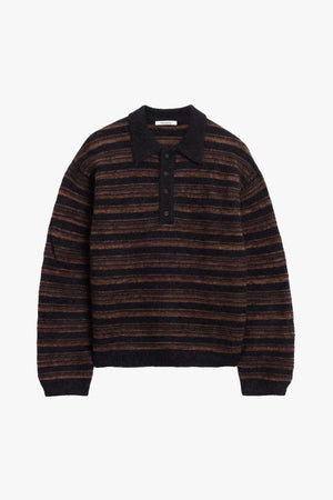 Ollie wool polo swather