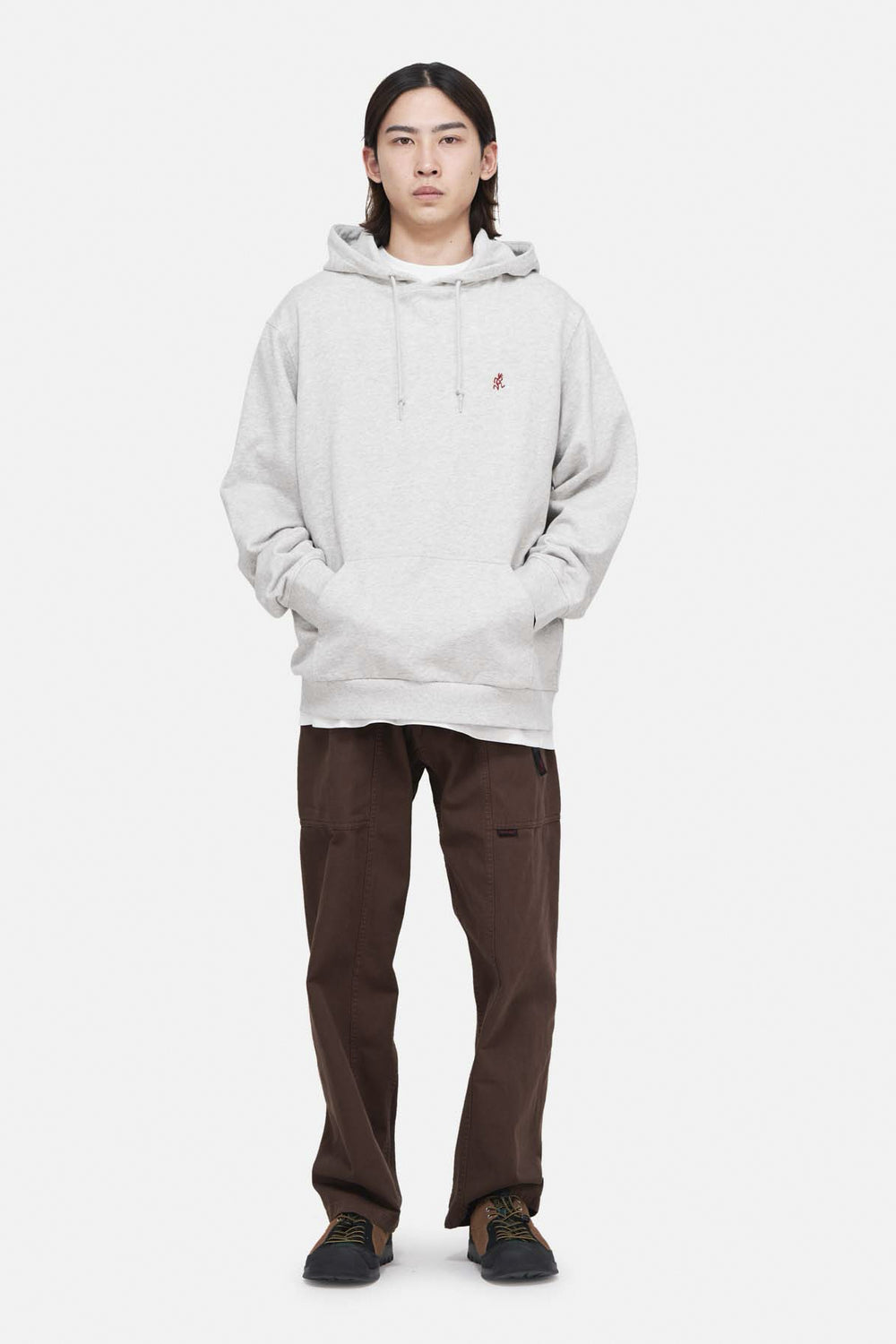 ONE POINT HOODED SWEATSHIRT