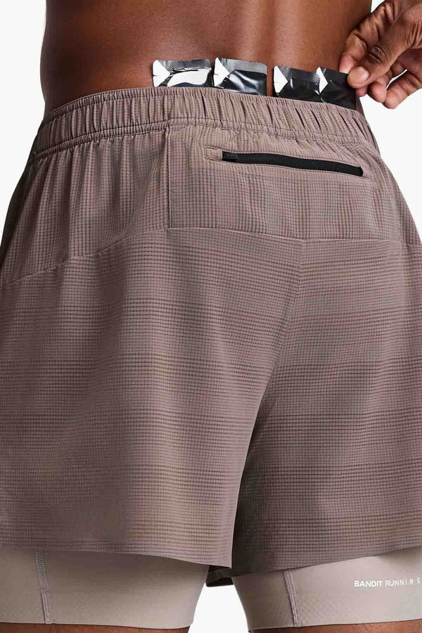 MEN'S COOLGRID™ 2-IN-1 RUN SHORTS