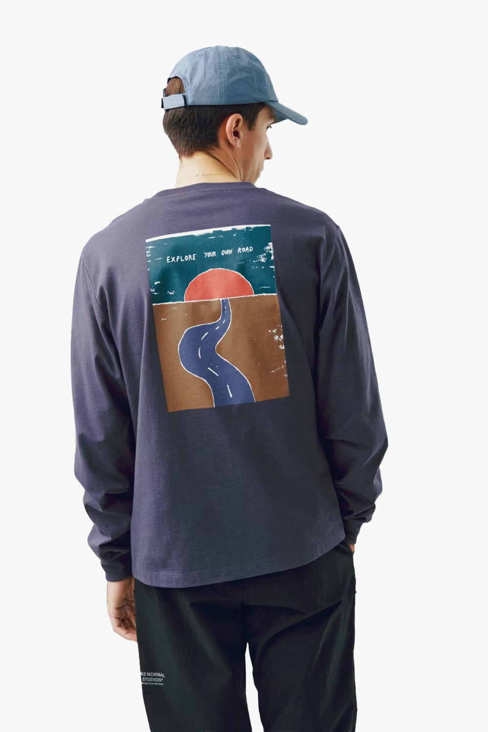 Off-Race Graphic Long Sleeve T-Shirt