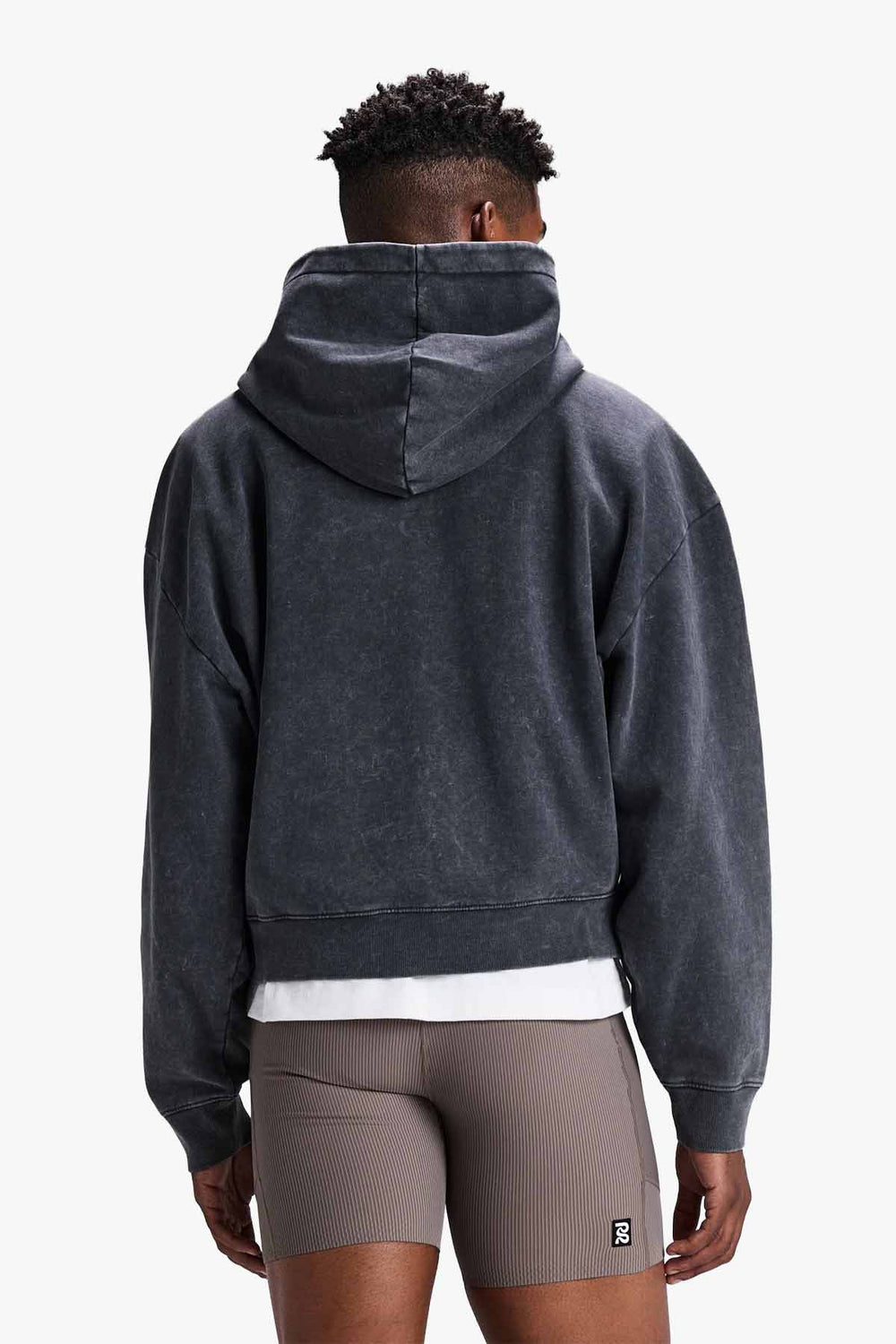 CLassic Cotton Cropped Zip Hoodie