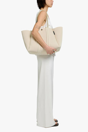 Meridian Large tote Crema