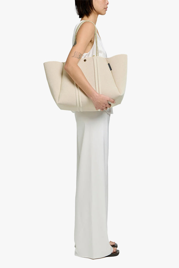 Meridian Large tote Crema