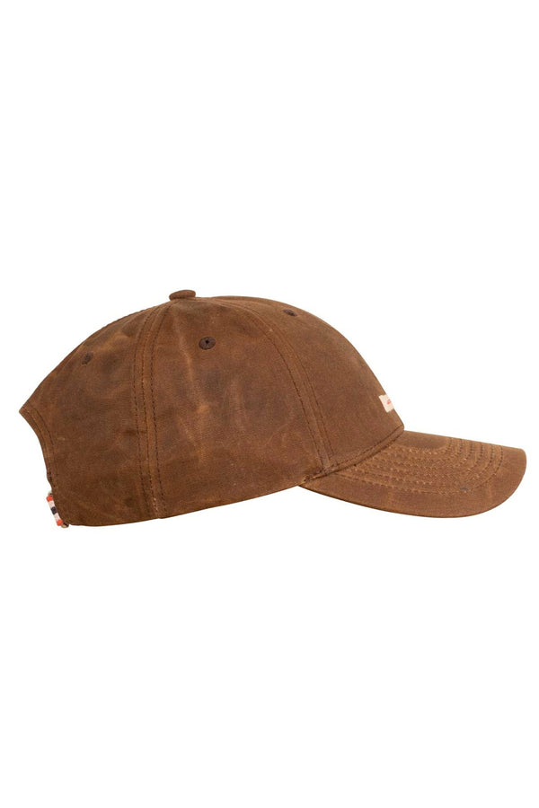 Waxed cotton cap