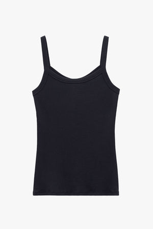 Fine Rib Tank Top