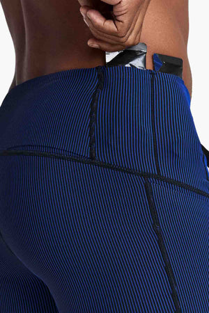 MEN'S STRIPED CADENCE™ HALF TIGHTS