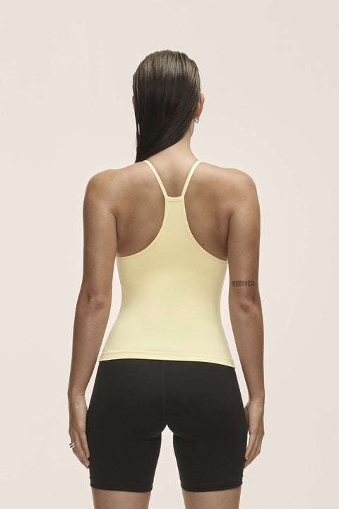 Built-In-Bra Halterneck Tank