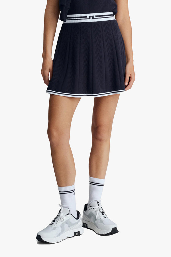 Pamela Pointelle Knitted skirt