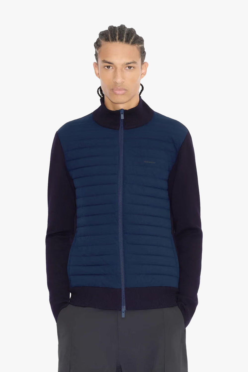 Bill Padded Knit Jacket