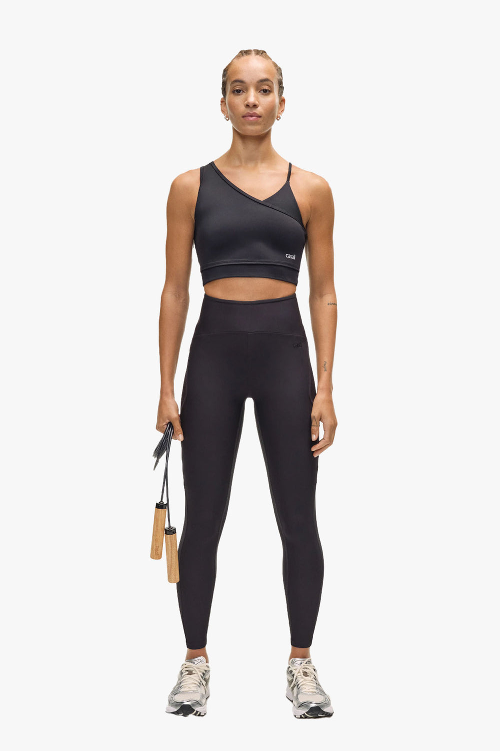 Twist Cut Out High Waist Tights