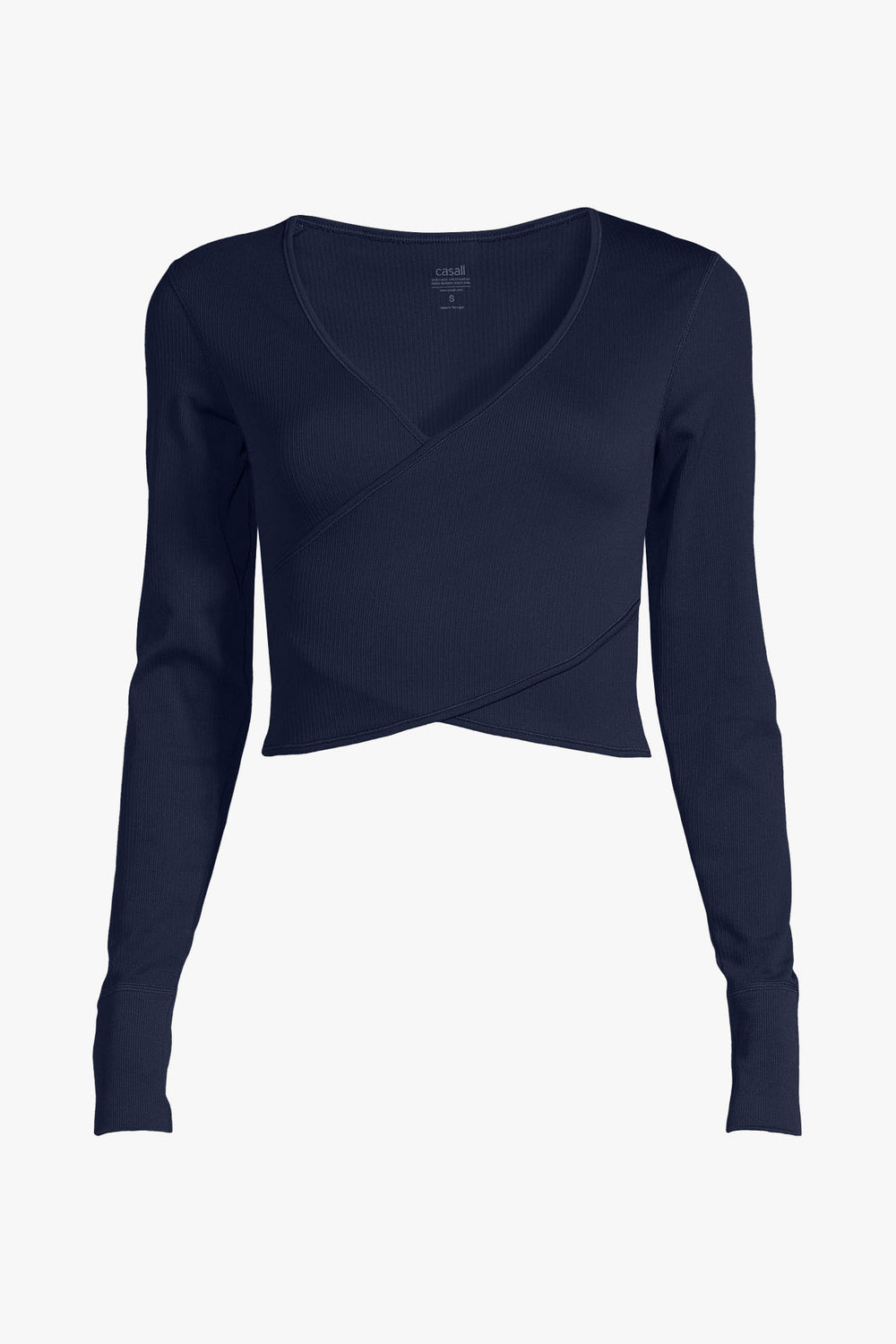 Seamless Rib Wrap Longsleeve