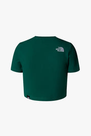 Crop Short Sleeve Tee - Evergreen