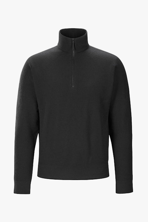 Conic Wool Half Zip