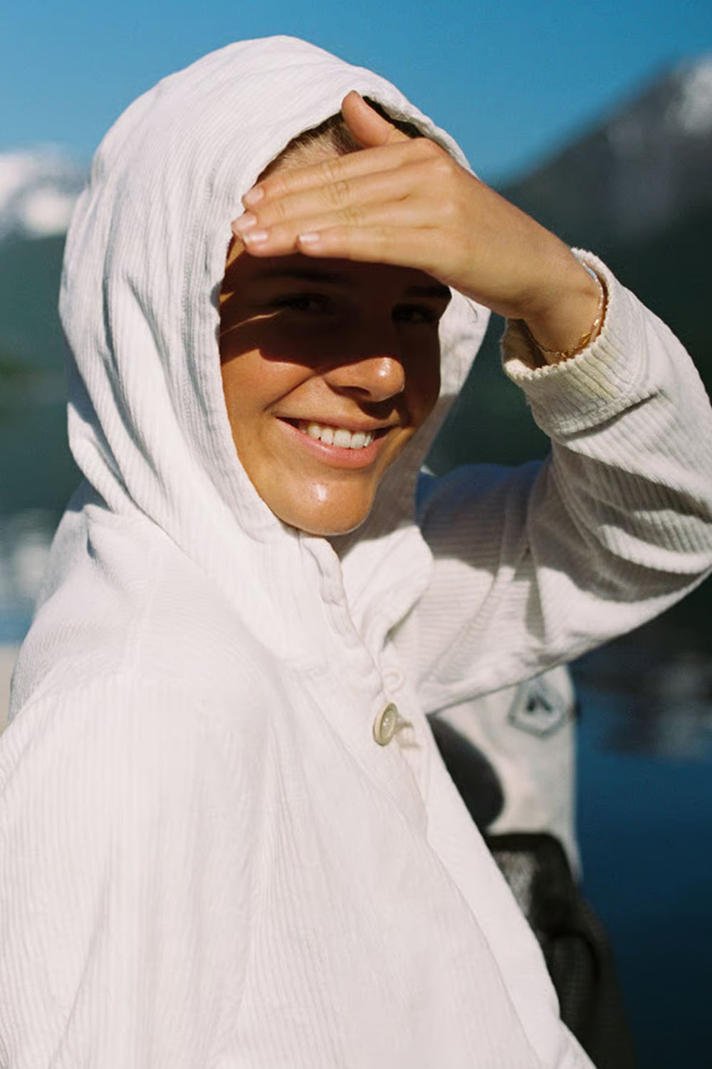 COMFY CORD HOOD WOMENS