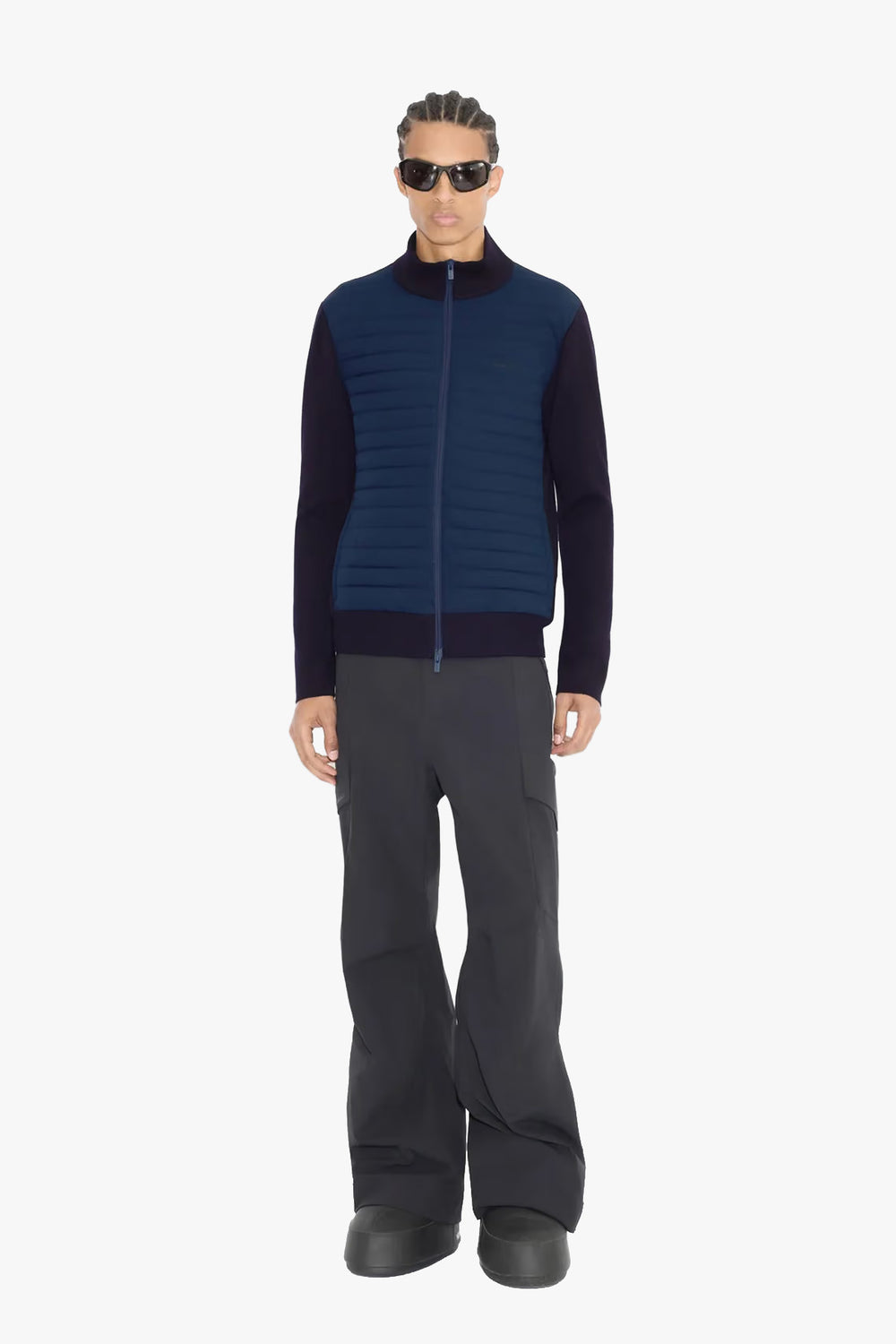 Bill Padded Knit Jacket