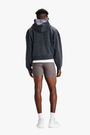 CLassic Cotton Cropped Zip Hoodie