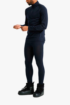 Snow Zip Up Men Navy Blue