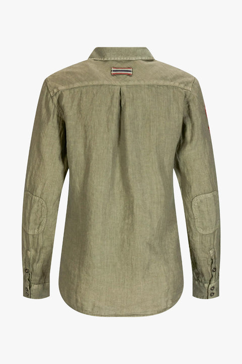 Safari G.Dyed Linen Shirt Women