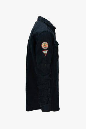 Safari G.Dyed Linen Shirt Mens