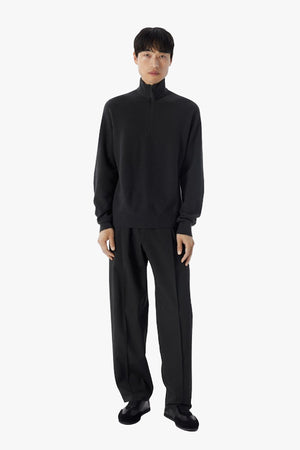 Conic Wool Half Zip