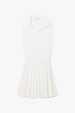 ULTRA-DRY TENNIS HERITAGE BADGE ACCENT DRESS WITH LINER