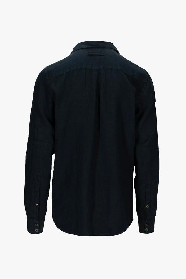 Safari G.Dyed Linen Shirt Mens