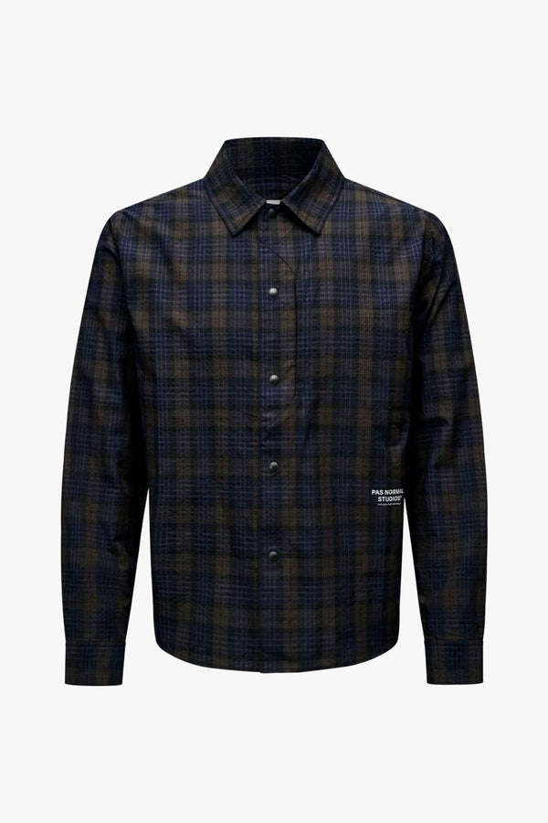 Off-Race Seersucker Shirt Unisex