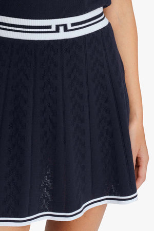 Pamela Pointelle Knitted skirt