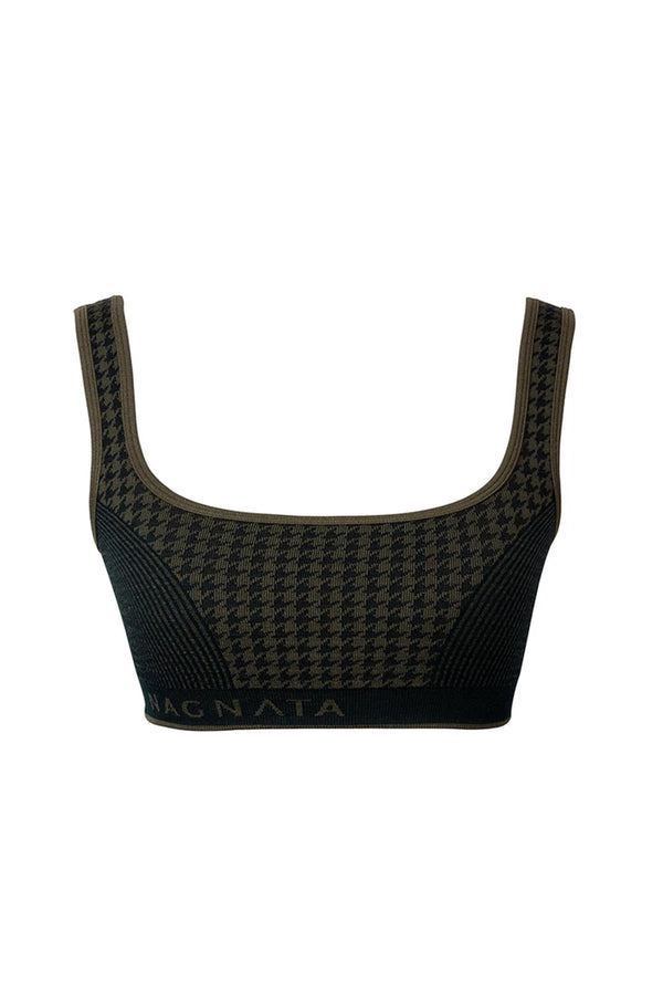 HOUNDSTOOTH BRALETTE