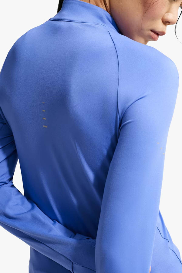Women's Dri-FIT UV 1/4-Zip Running Top