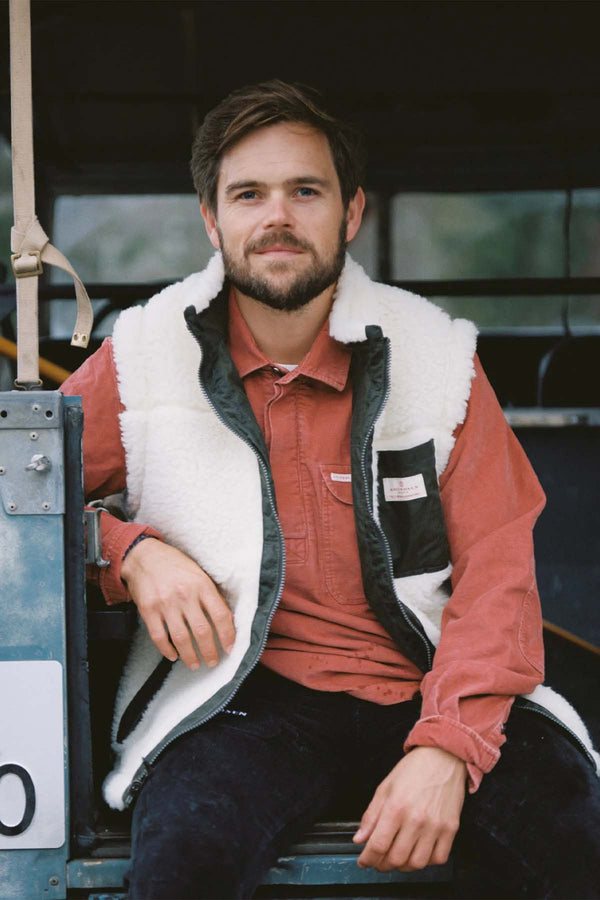 HARVESTER REVERSO WAXED VEST UNISEX