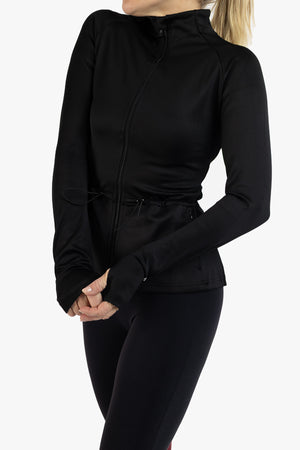 Peplum Running Jacket