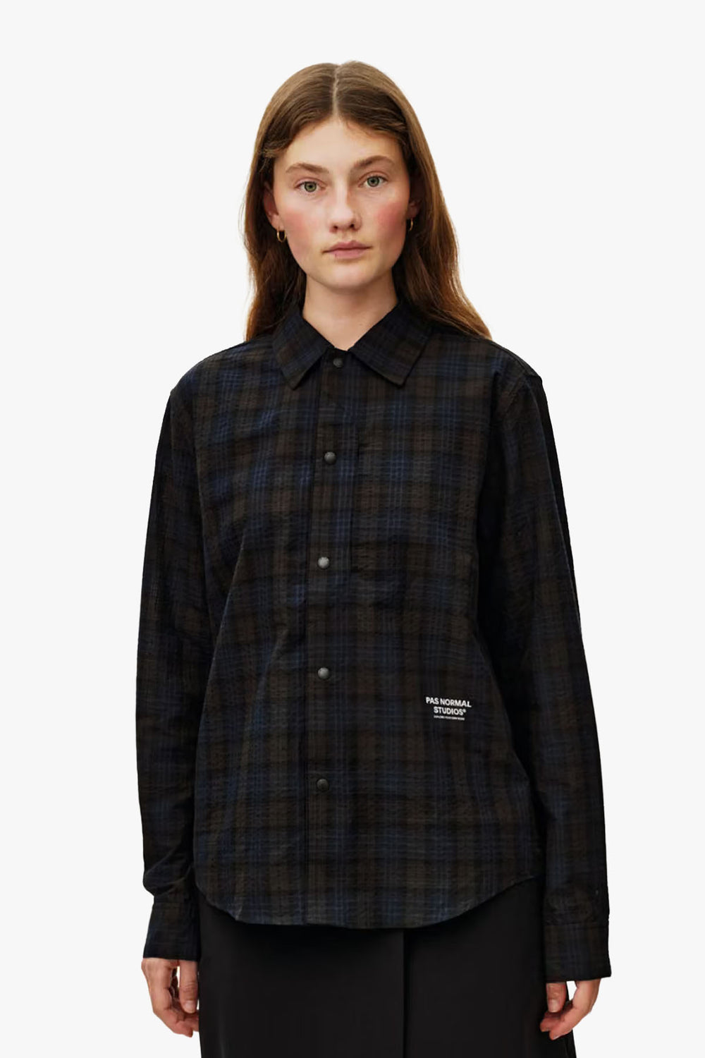 Off-Race Seersucker Shirt Unisex