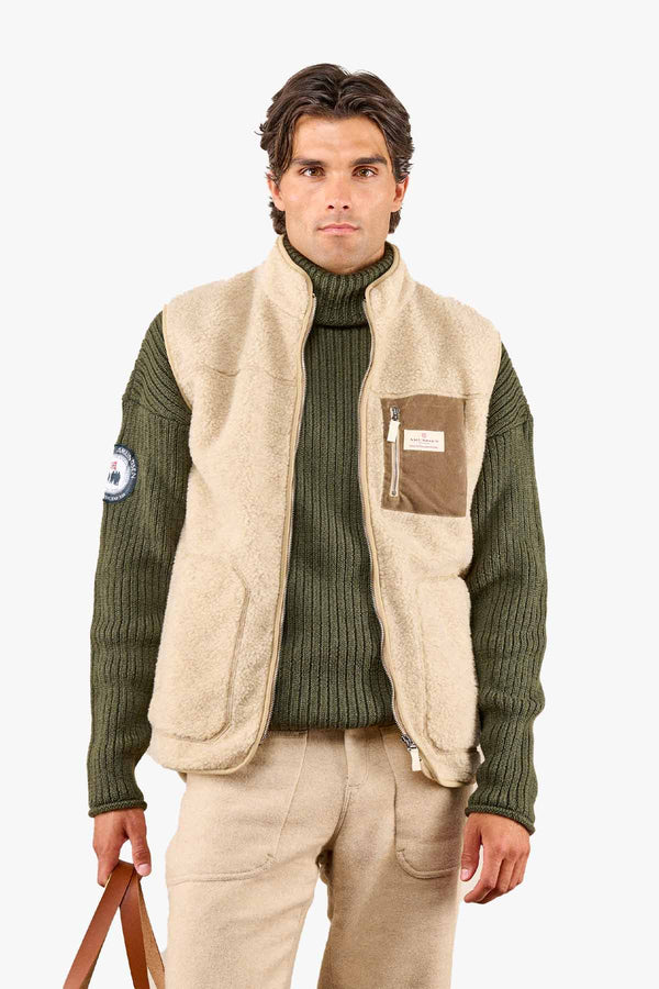 Men's Heroes Wool Fleece Vest