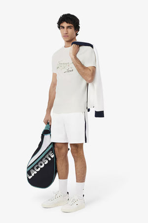 René Lacoste Print Tennis Heritage T-Shirt