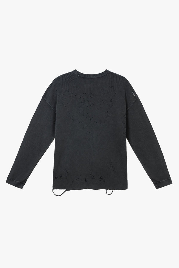 MothTech Waffle Long Tee