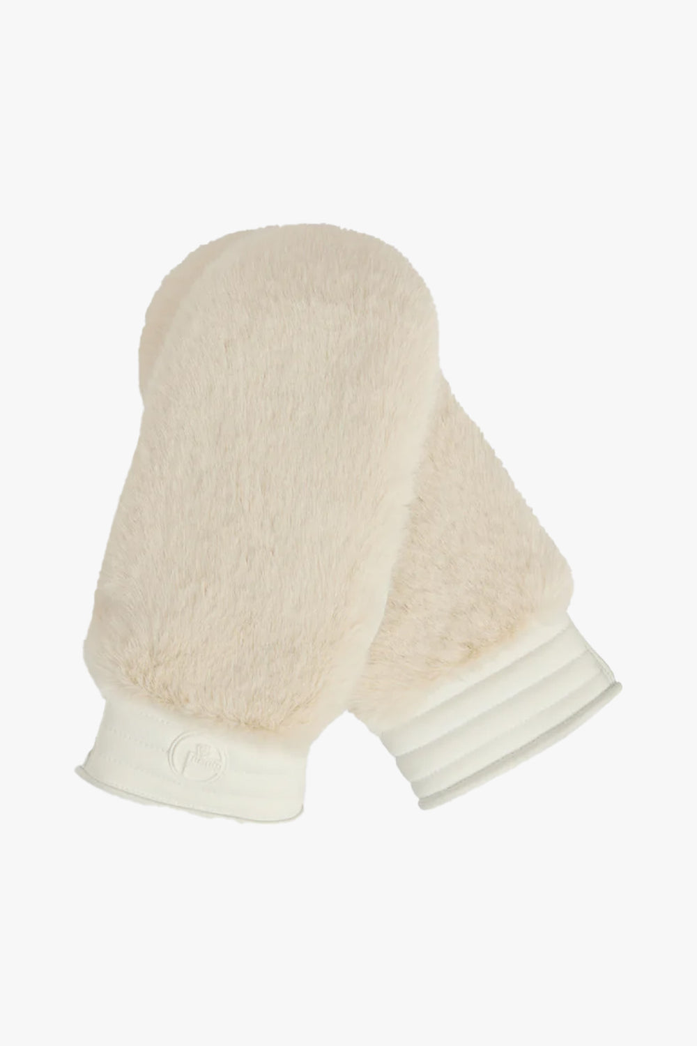 FAKE FUR MITTENS